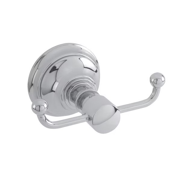 Double Robe Hook in Forever Brass (Pvd), Newport Brass, Mfr#: 30-13/01